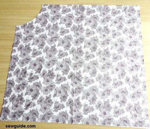 aline skirt waist part cut out