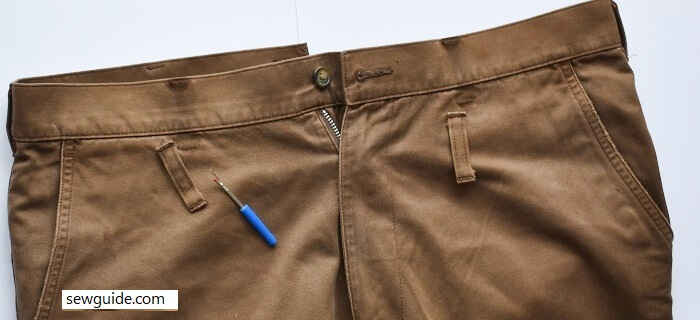 remove the belt loops