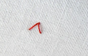 single arrowhead stitch