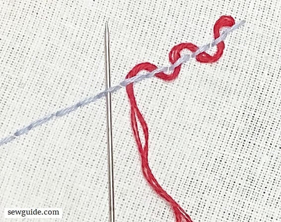 decorative back stitch