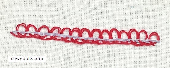 back stitch