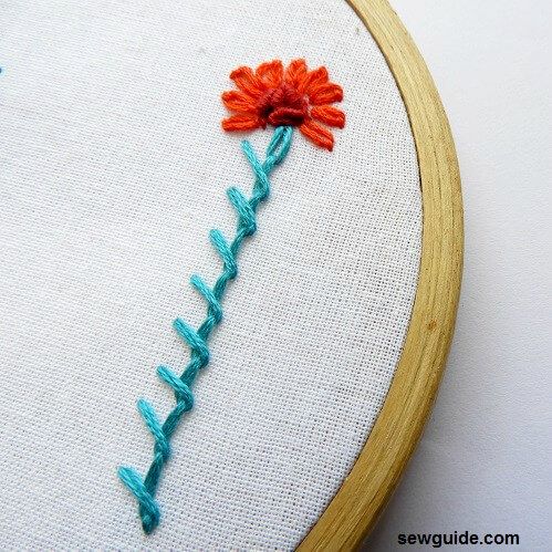 Barred Chain stitch