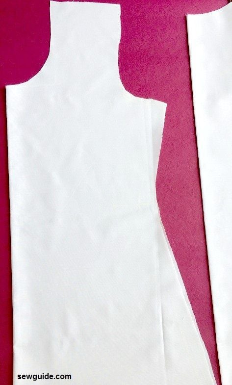 basic bodice cut out neckline