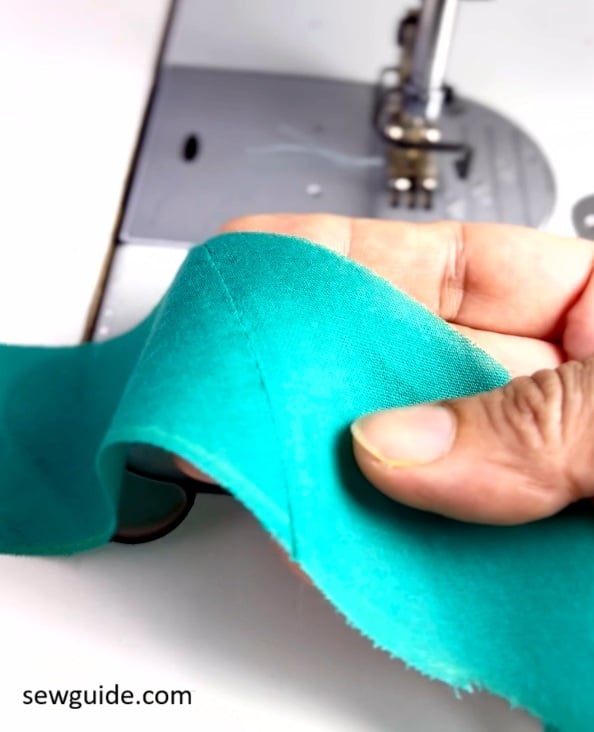 fabric strips joined together