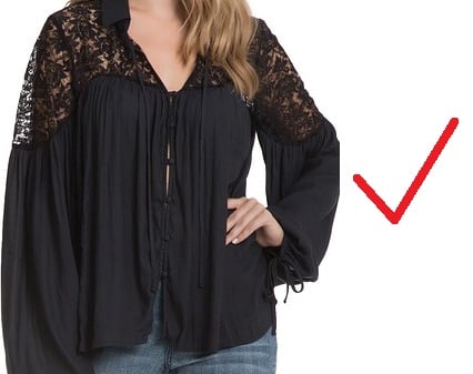 how to wear clothes that cover a protruding stomach