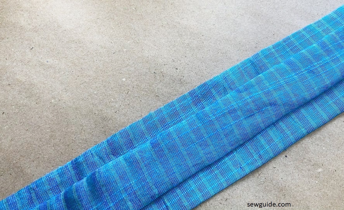 fabric sashes for making the bow for the sleeve