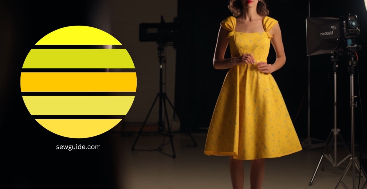 bright shades of yellow