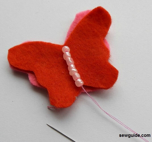 sew butterflies