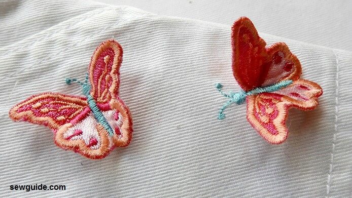 butterfly embroidery