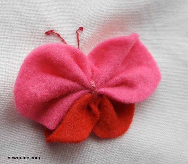 felt butterfly