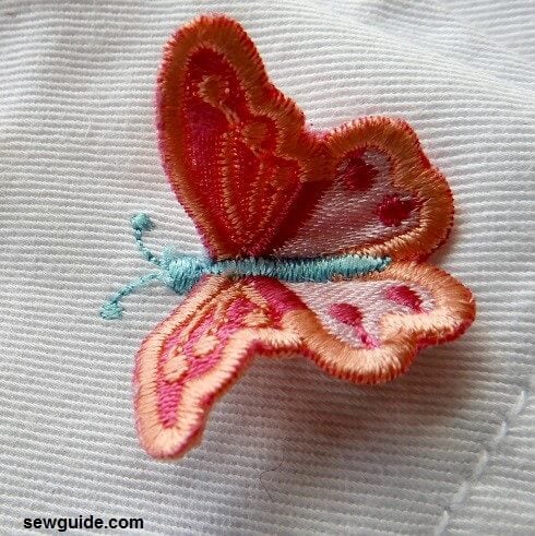 butterfly embroidery