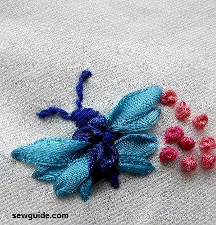 butterfly embroidery