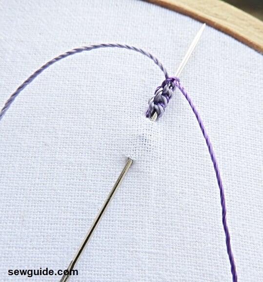 make cast on stitches alternating from both sides