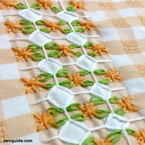 Chicken Scratch Embroidery borders