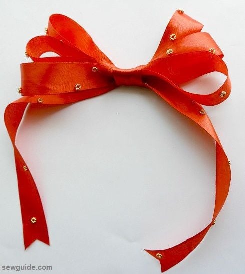 make christmas bow