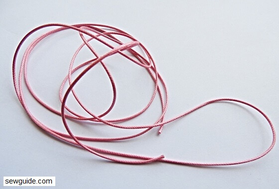 nylon no stretchable beading cord