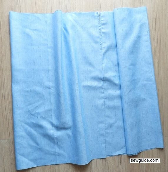 Turn the tube rightside out