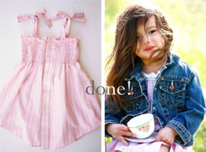 A shirred dress- must sew