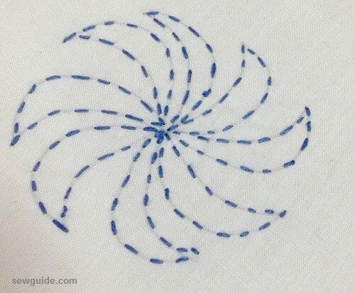 easy hand embroidery motif