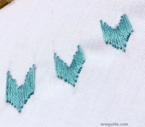 easy to embroider a motif