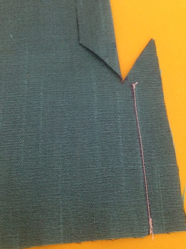 Cut open exposed zipper tutorial