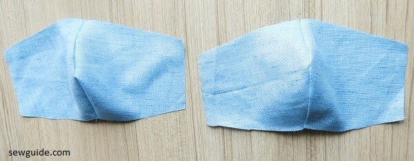 sew the outer and lining the same way