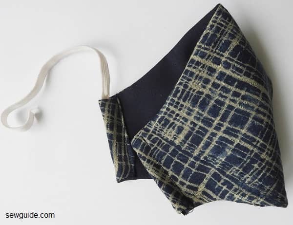 Thread narrow elastic through the casing