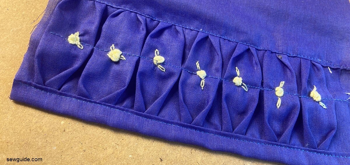 pleated fabric trims