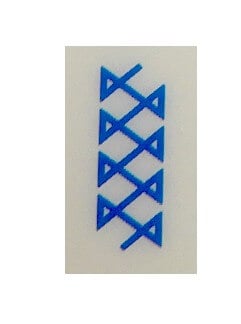 insertion stitch used in faggoting