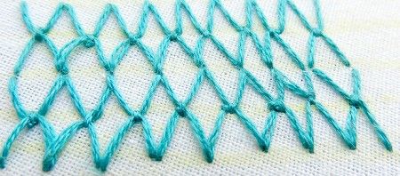 FLY STITCH FOR FILLING
