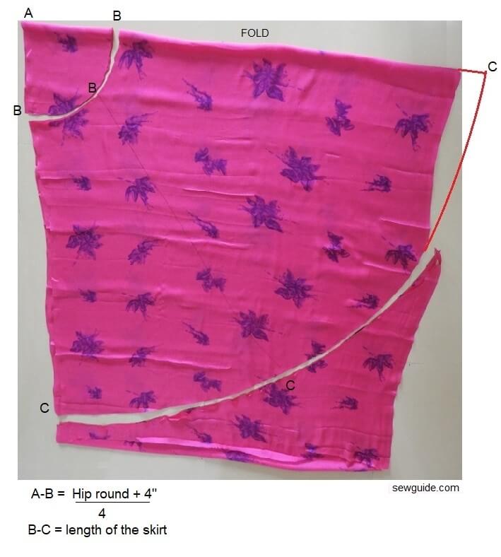 Mark pattern from one corner