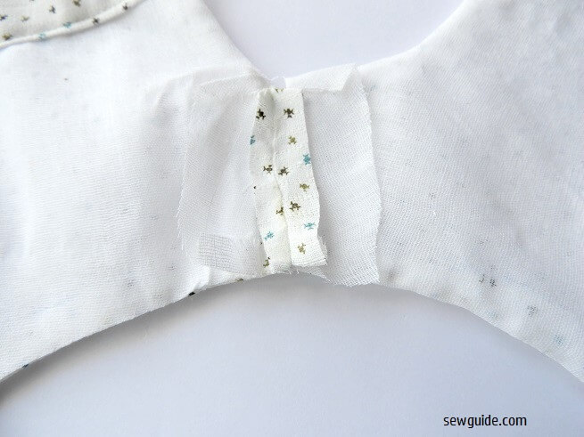 Join the outer seams from the inside first