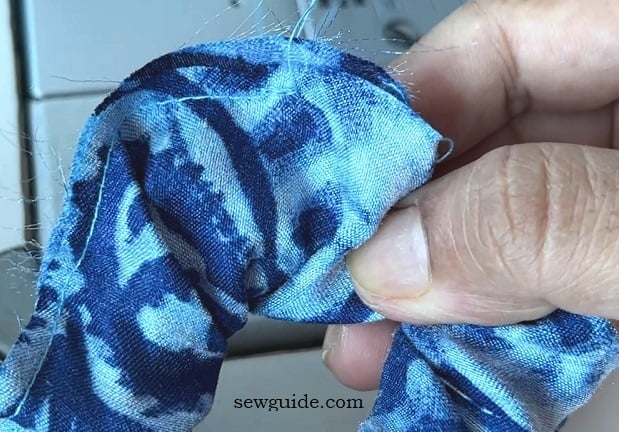 pulling tube for scrunchie