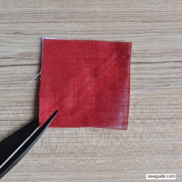 how to sew half square triangles