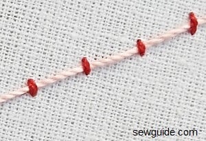 hand embroidery -couching couching stitch