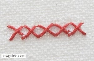 hand embroidery stitch 36 Cross stitch