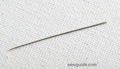 very thin beading needles