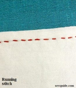running stitch