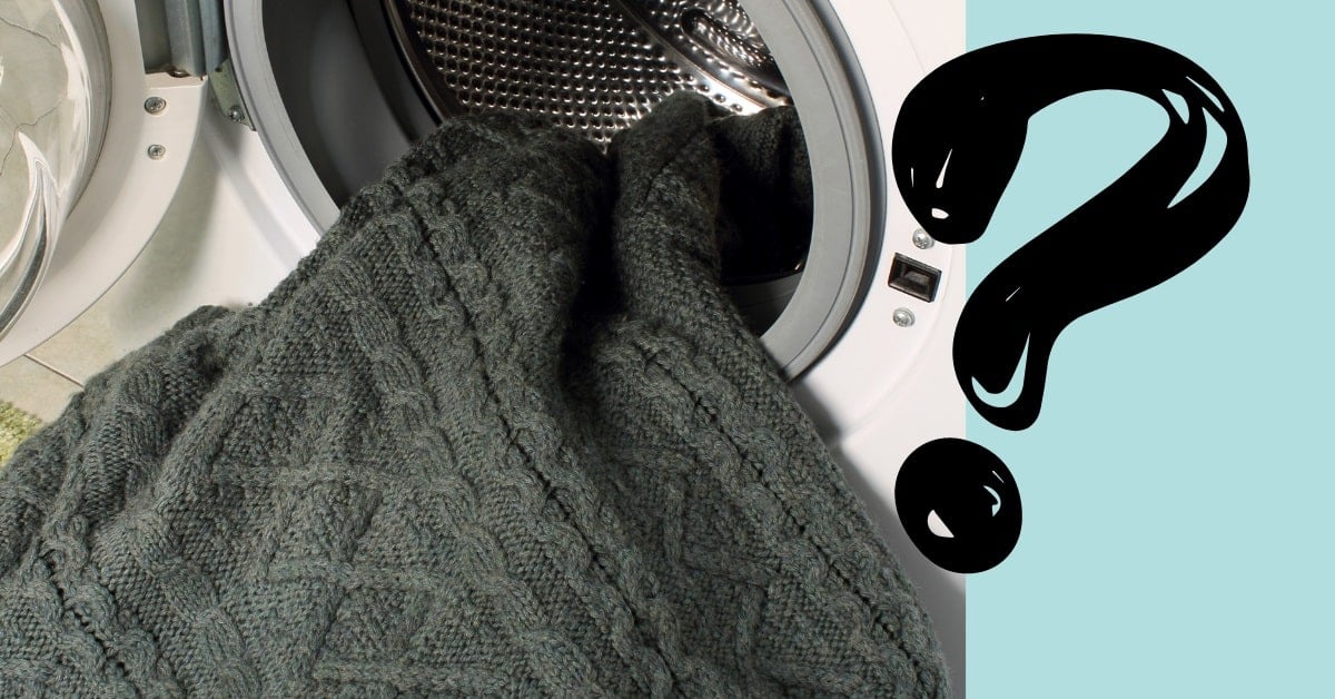 washing woolen clothes.