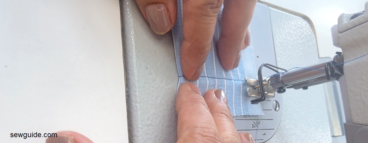 stitch along the seam allowance