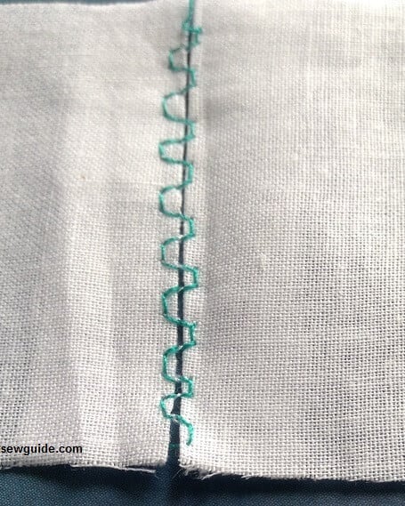 insertion stitches to join two pieces together