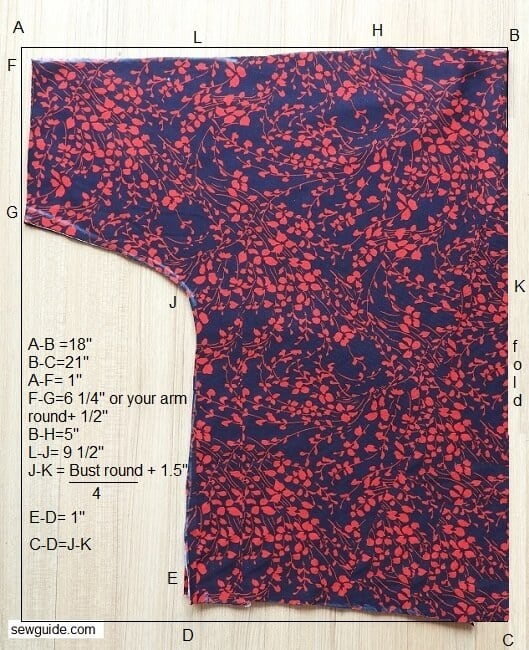 pattern for Sewing a Knit Top