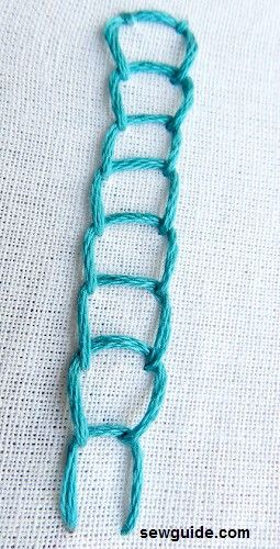 open chain stitch