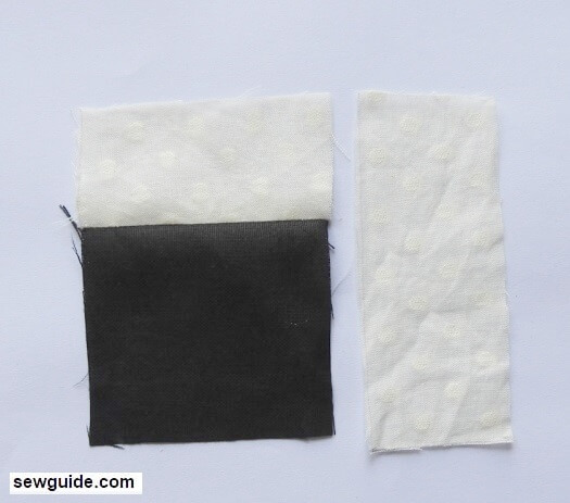 join the big fabric piece and join to the first blocks for the log cabin block