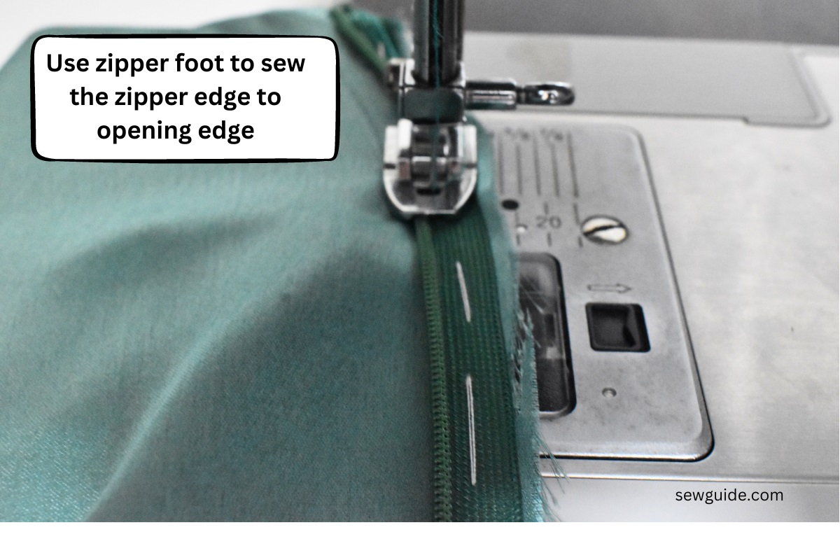 sew onvisible zipper