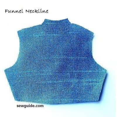 funnel neckliine designs 
