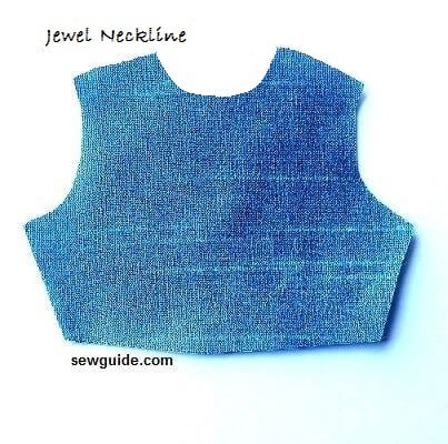 jewel neckline