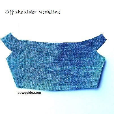 offshoulder neckline names 