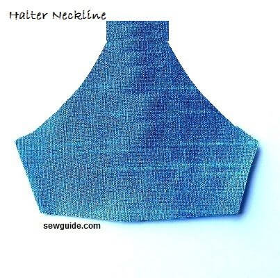 halter necklines - types of necklines for tops