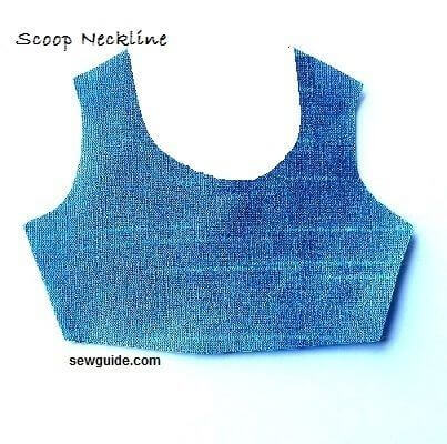scoop neckline type